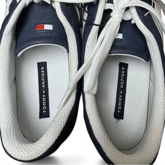 Retro Gum Sole Sneakers Navy White Tommy Hilfiger Women’s 10 NWT - Picture 8 of 9